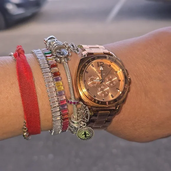 🌹Rose Gold Coach Watch🌹 - Picture 8 of 8